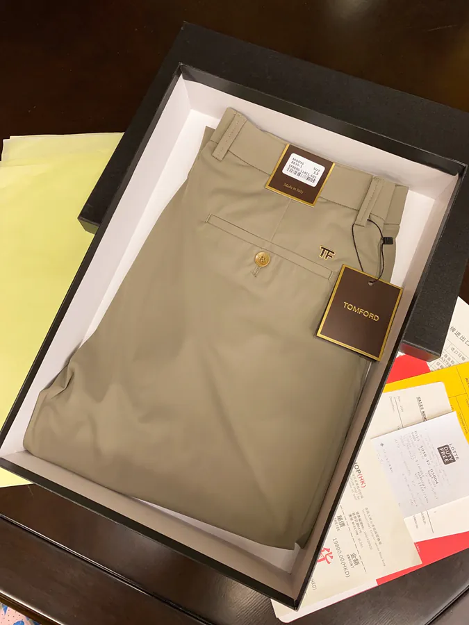 Tom Ford New Season Chino Pants Premium Fit