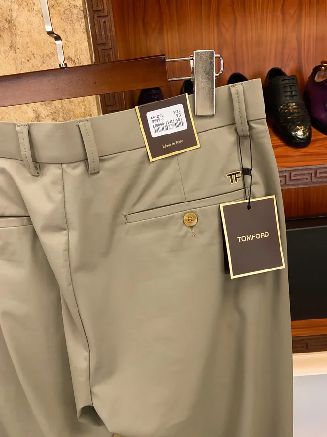 Tom Ford New Season Chino Pants Premium Fit