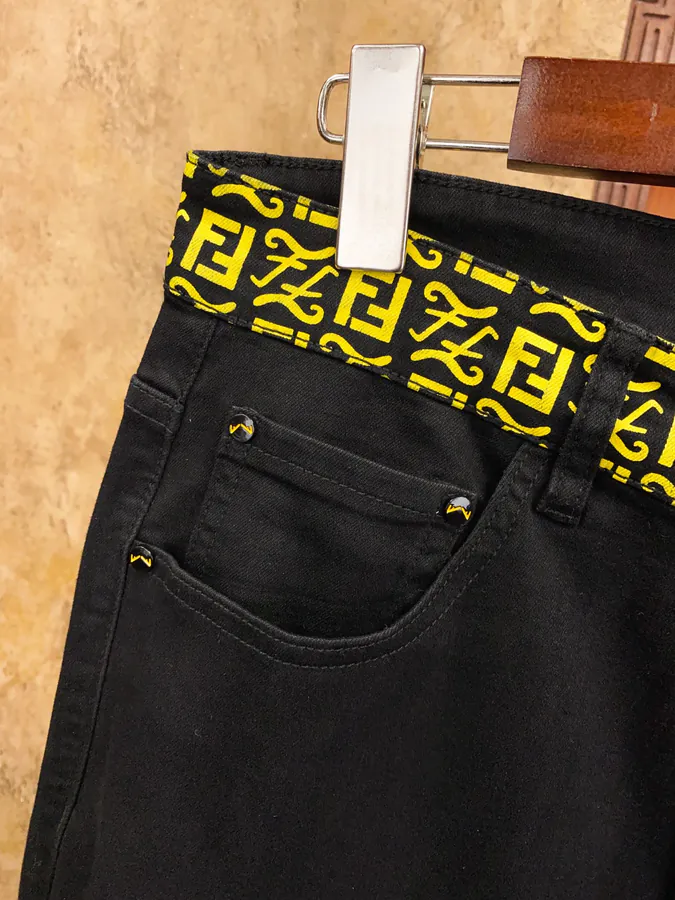 New Arrival FEND Men's Denim Pants Premium Fit