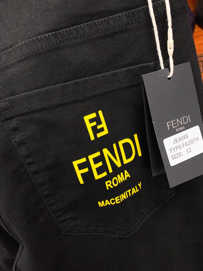 New Arrival FEND Men's Denim Pants Premium Fit