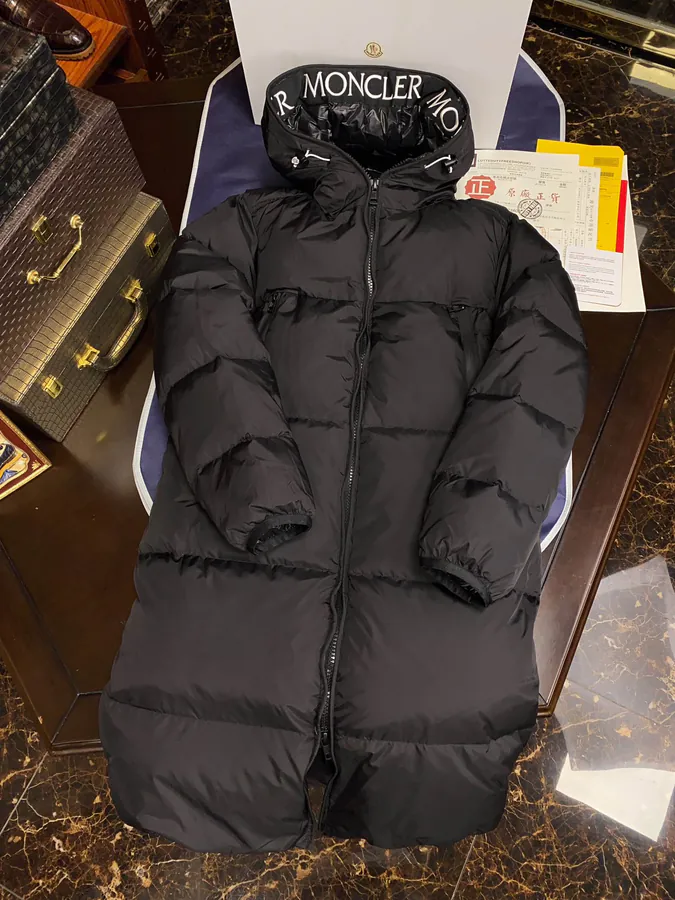 Moncler Men's Hooded Down Jacket Vintage Inspired Design