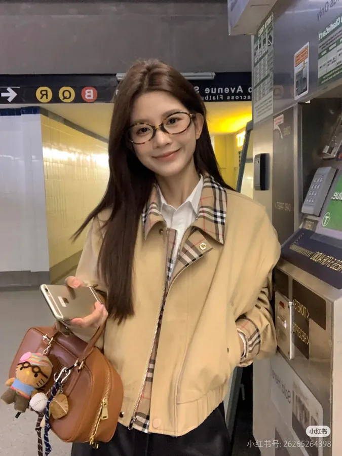 BBR Burberry Classic Check Bomber Jacket