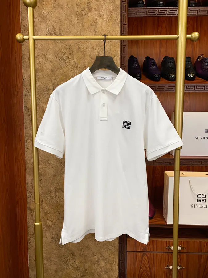 Ji Fanxi 2025 New Polo Shirt Classic Embroidered Letter Design
