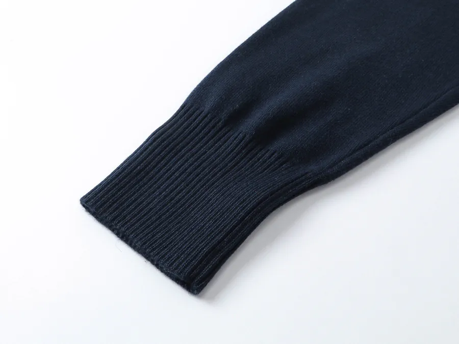 1947 Embroidered Wool Knit Sweater Spring 2024 Men's Collection