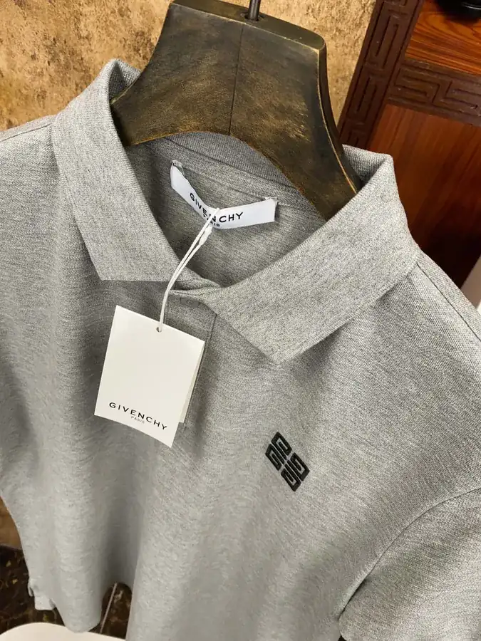 Ji Fanxi 2025 New Polo Shirt Classic Embroidered Letter Collar