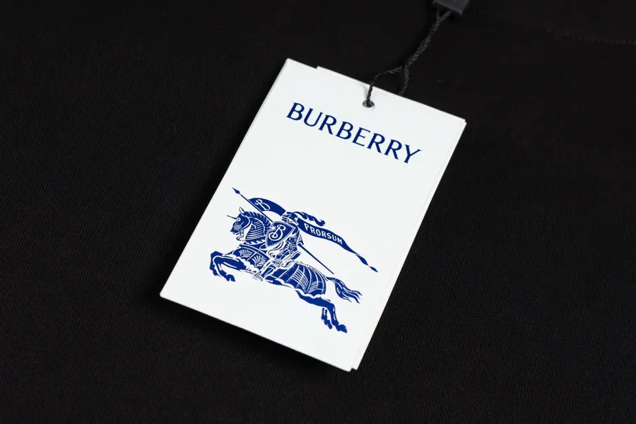 Burberry Barbour Print T Shirt, Unisex, Loose Fit