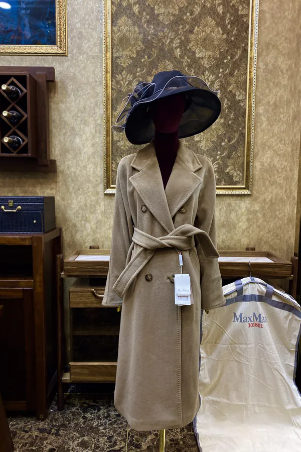 Max Mara 101801 Icon Coat Iconic Wool Blend