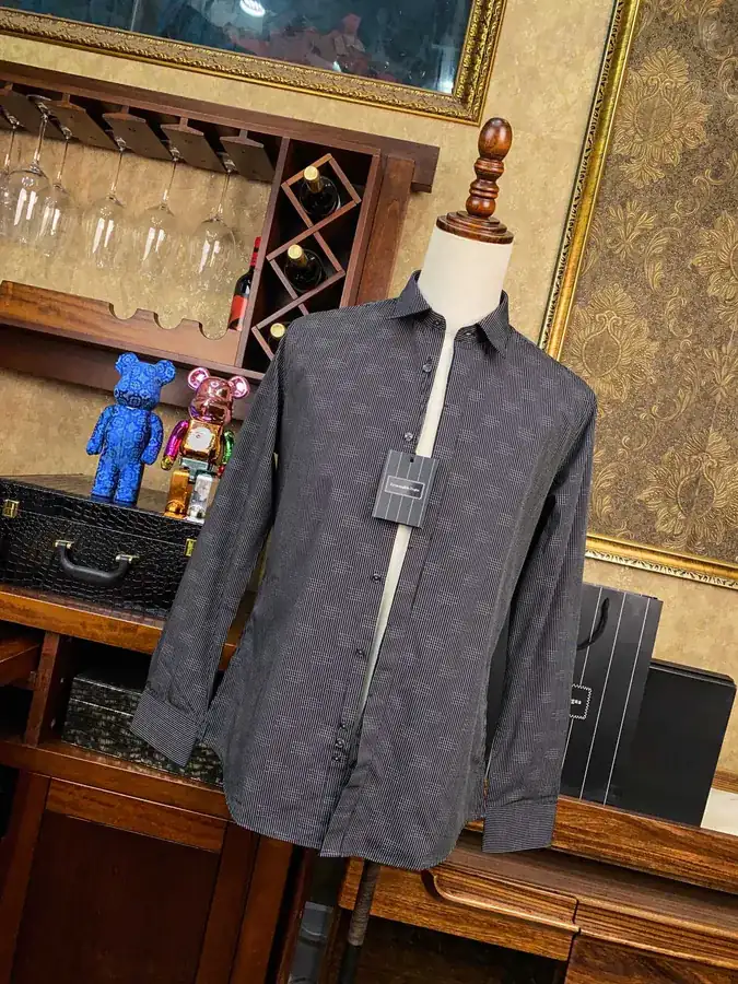 Gianella Noble Menswear Premium Shirt with Anti Fold and Iron Free Finish