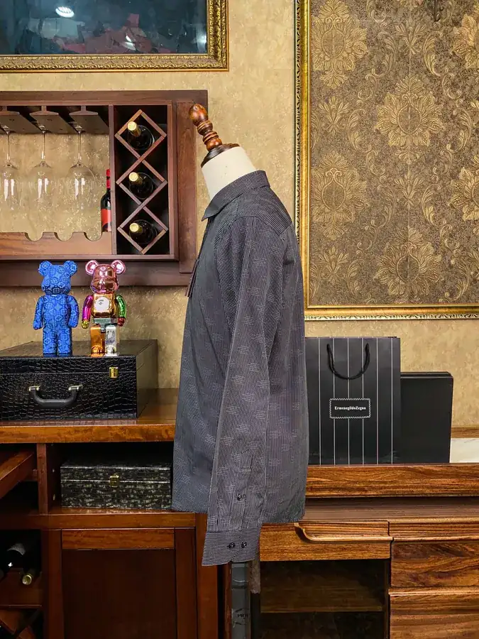 Gianella Noble Menswear Premium Shirt with Anti Fold and Iron Free Finish