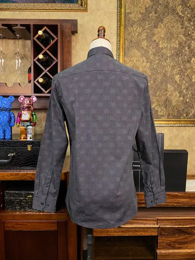 Gianella Noble Menswear Premium Shirt with Anti Fold and Iron Free Finish