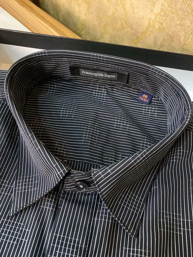 Gianella Noble Menswear Premium Shirt with Anti Fold and Iron Free Finish
