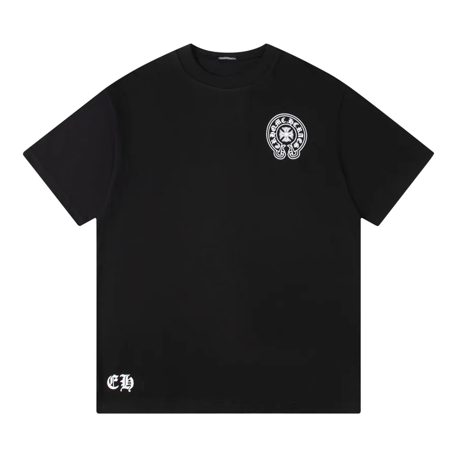 Kroger Pouch with Letter Logo Round Collar Short Sleeve