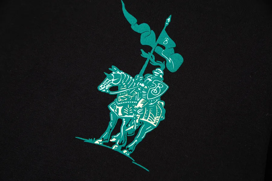 Burberry 2025 Official New Arrival Plush Tartan Logo T Shirt for Men and Women