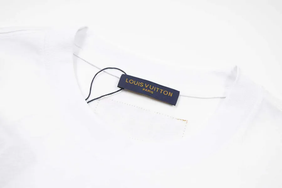 1V Lemaire x NBA Collaboration Logo Print Classic Round Neck T Shirt