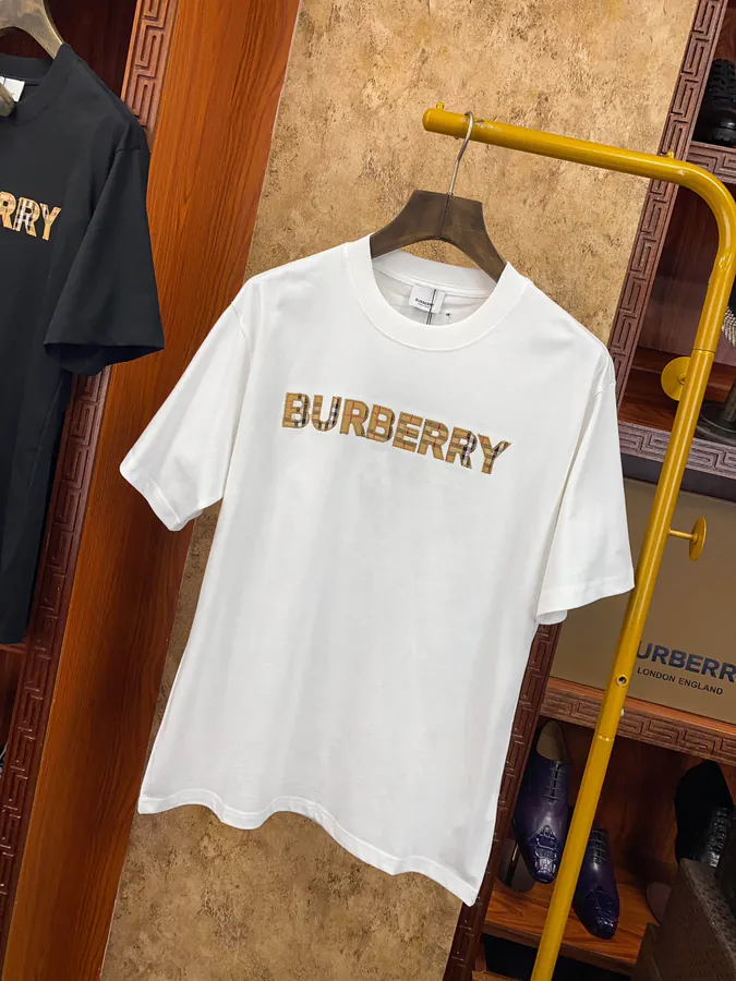 Burberr 2024 Vintage Pattern T Shirt