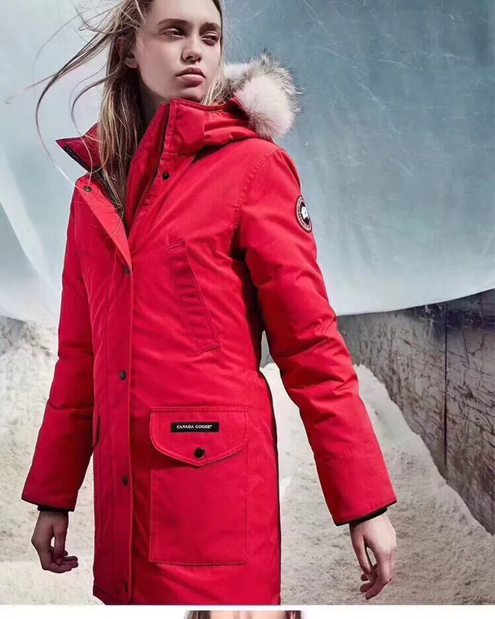 Canada Goose Womens Trillium Parka Classic Long Women's Down Jacket