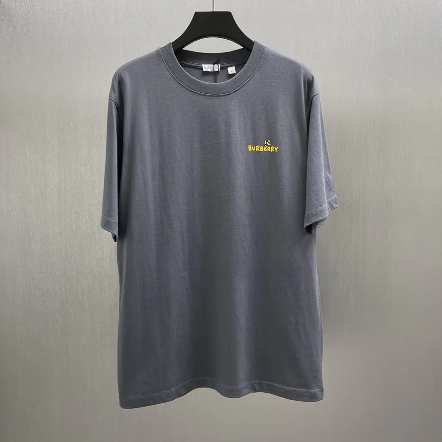 Burberry Round Neck T Shirt with Bees Print