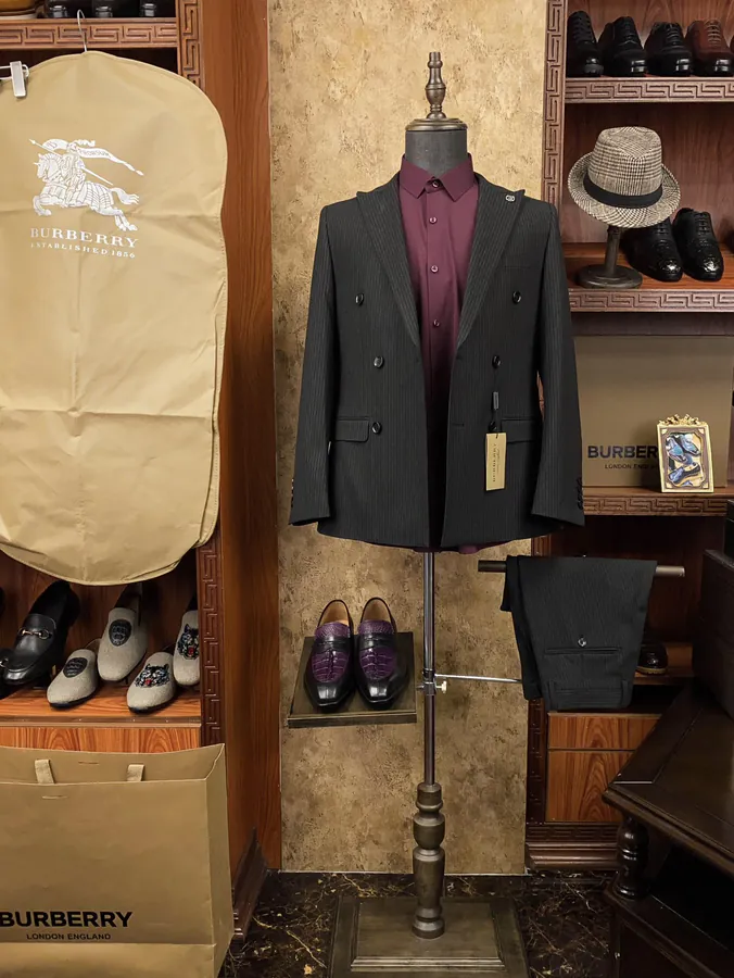 BBR Barbour Men's Business Suit Set