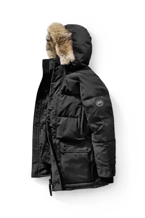Canada Goose Long Coats 95% White Down, Premium Fur Trim