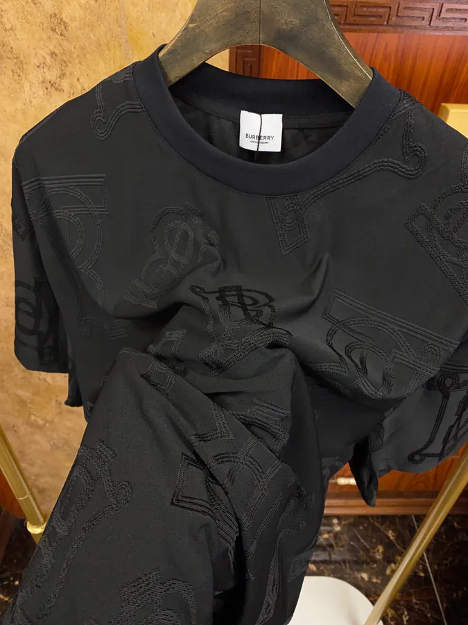 Burberry Letter Logo Print T Shirt