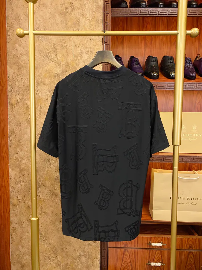 Burberry Letter Logo Print T Shirt
