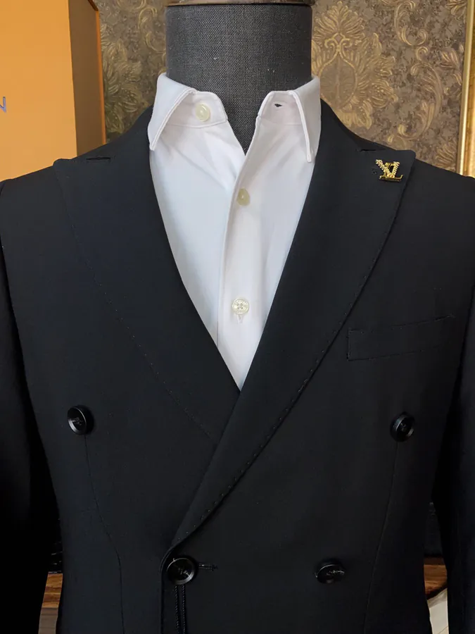 1V Lucci Men's Two Piece Suit Set