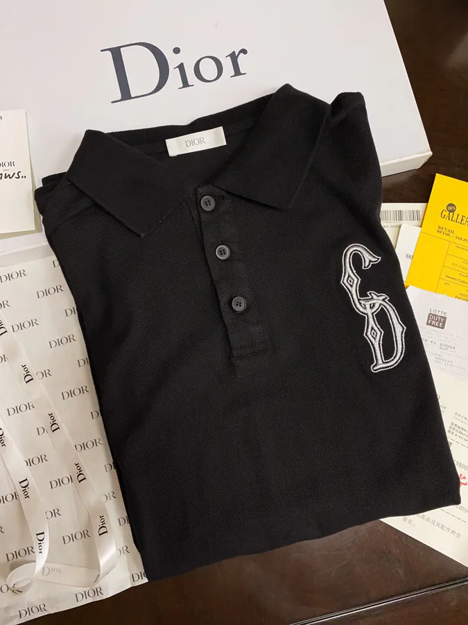 High Version, Premium Series! 2025 New Arrival Short Sleeve Crewneck Shirt with Beaded Trim, Original Fabric