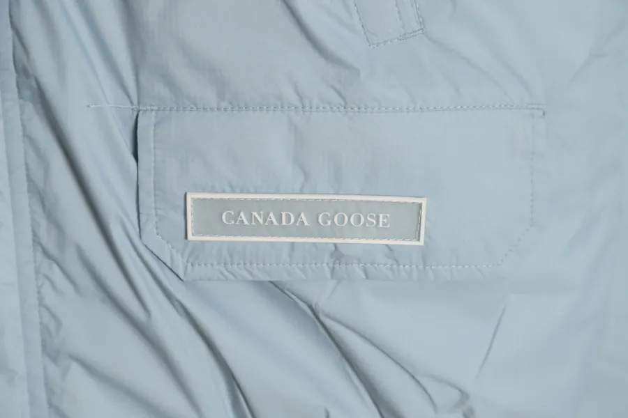 Canada Goose White Label Iceberg Short Flight Down Jacket Unisex