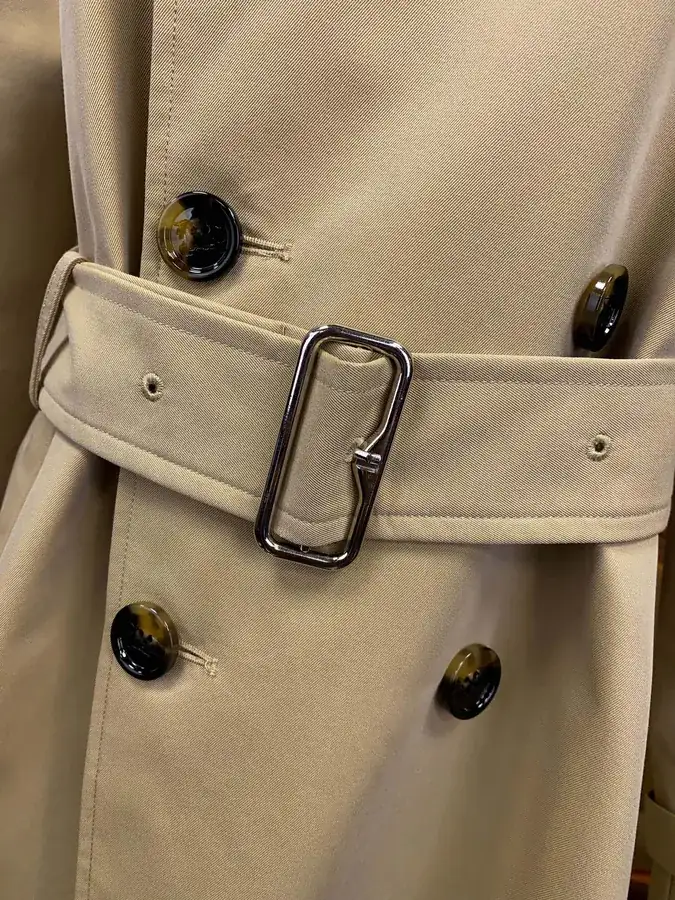 Burberry BBR Trench Classic Fit, Luxury Fabric