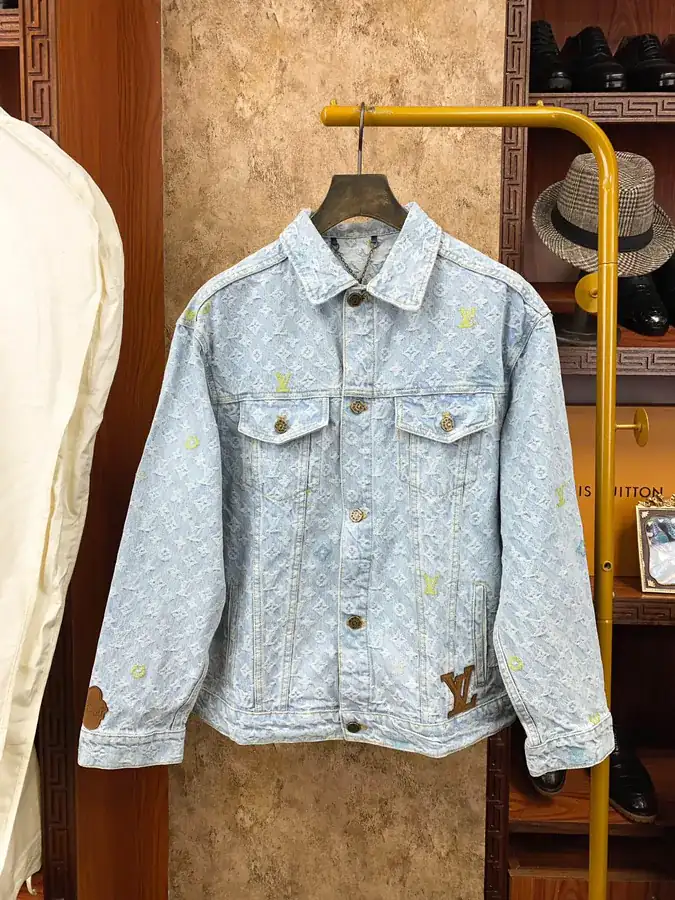 1V Louis Vuitton 24SS Tyler Collaboration Denim Jacket Premium Version
