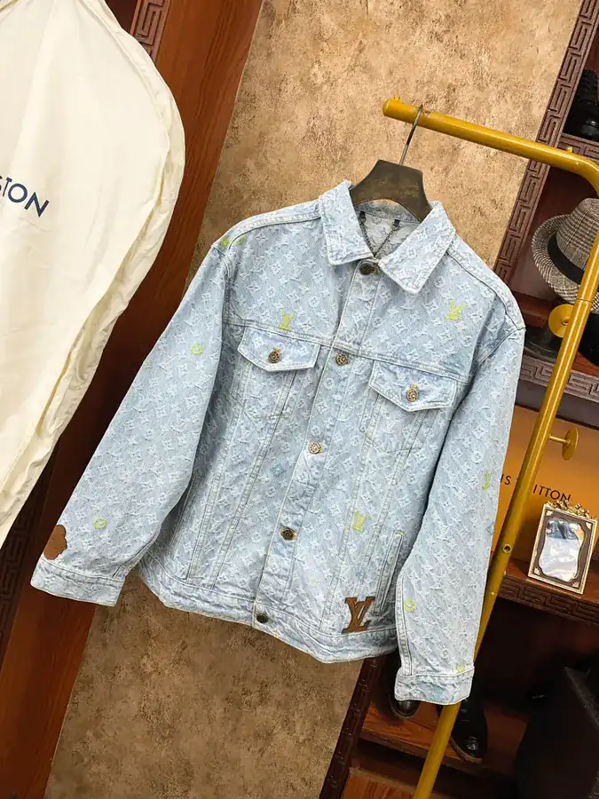1V Louis Vuitton 24SS Tyler Collaboration Denim Jacket Premium Version