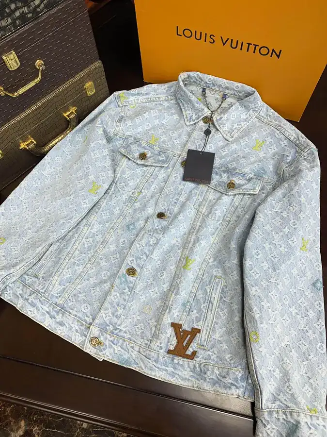 1V Louis Vuitton 24SS Tyler Collaboration Denim Jacket Premium Version