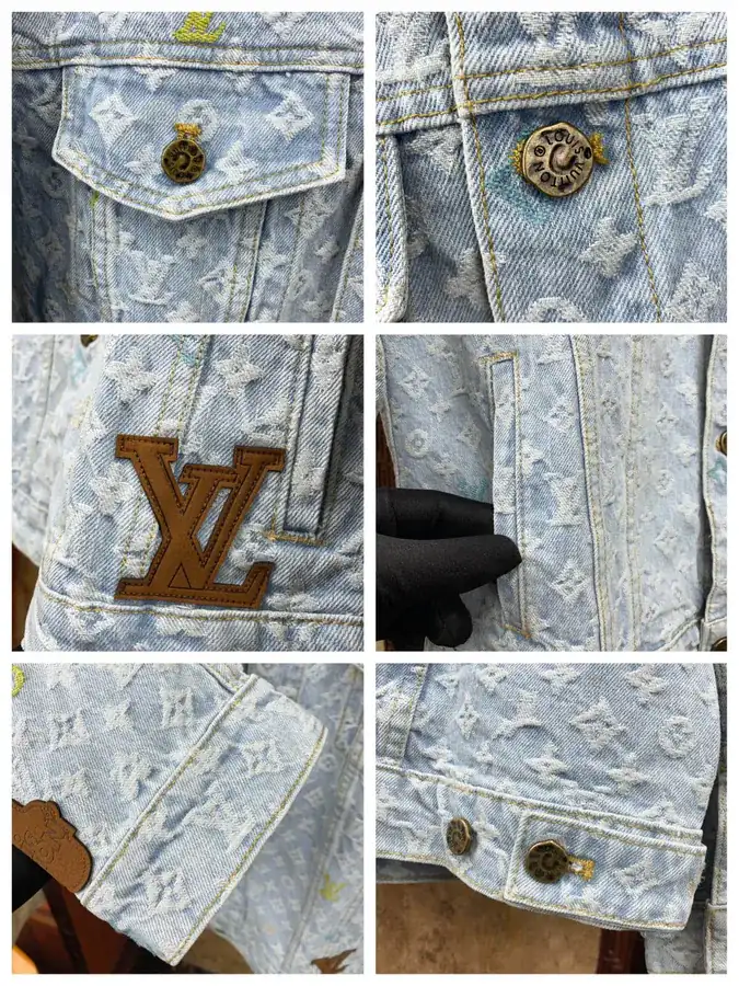 1V Louis Vuitton 24SS Tyler Collaboration Denim Jacket Premium Version