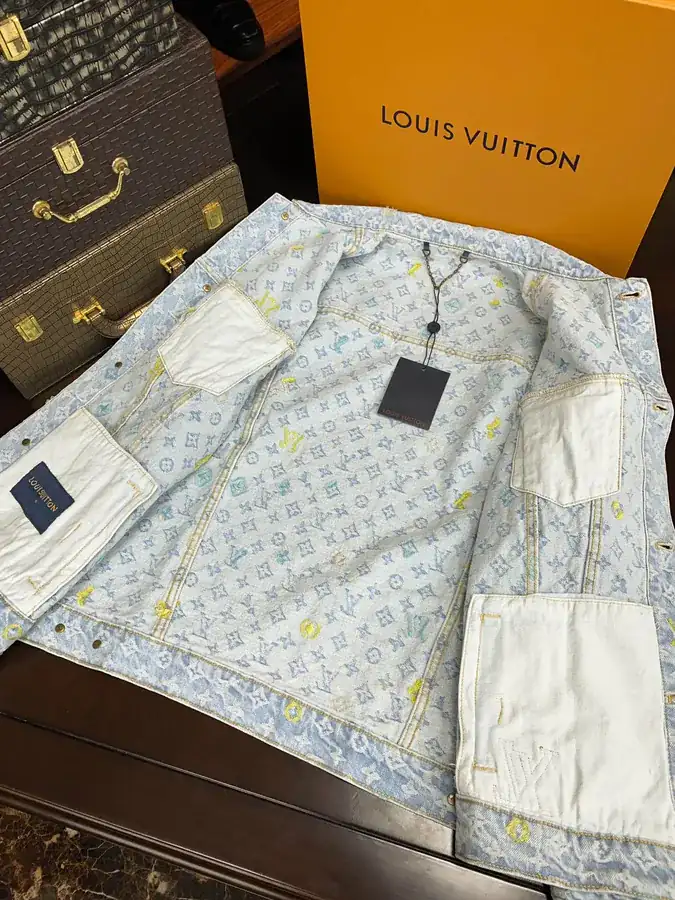 1V Louis Vuitton 24SS Tyler Collaboration Denim Jacket Premium Version