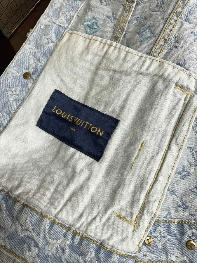 1V Louis Vuitton 24SS Tyler Collaboration Denim Jacket Premium Version