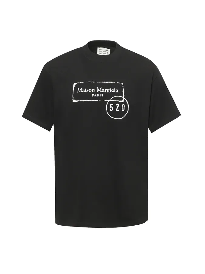 MM6 Maje 25ss New 520 Limited Letter T Shirt