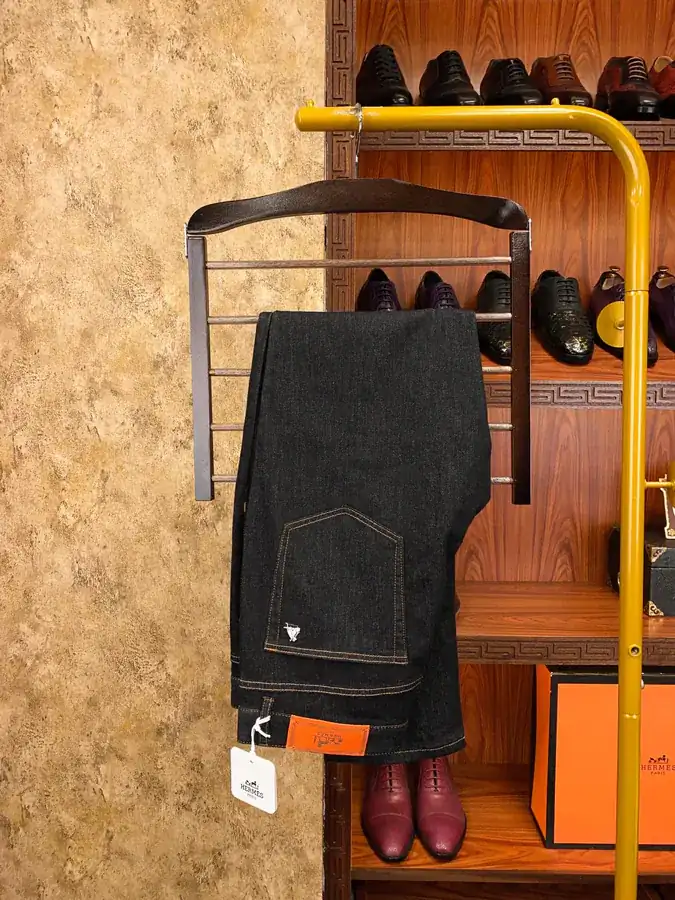 Hermès 2024 New Arrival Slim Fit Men's Denim Jeans