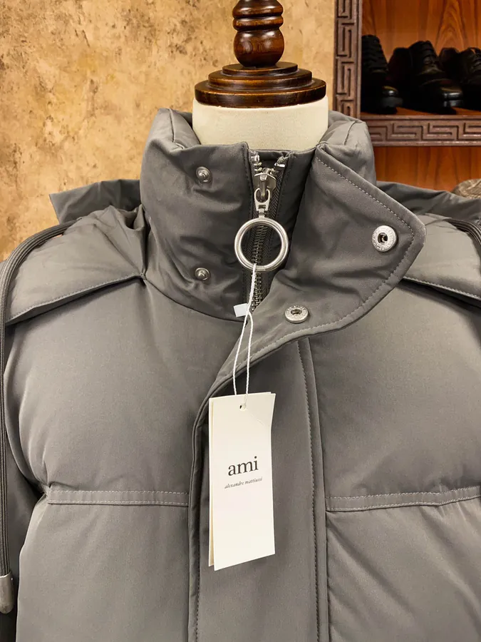AE AMI Collaboration Down Jacket Premium Version, Thick and Warm