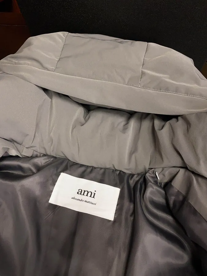 AE AMI Collaboration Down Jacket Premium Version, Thick and Warm
