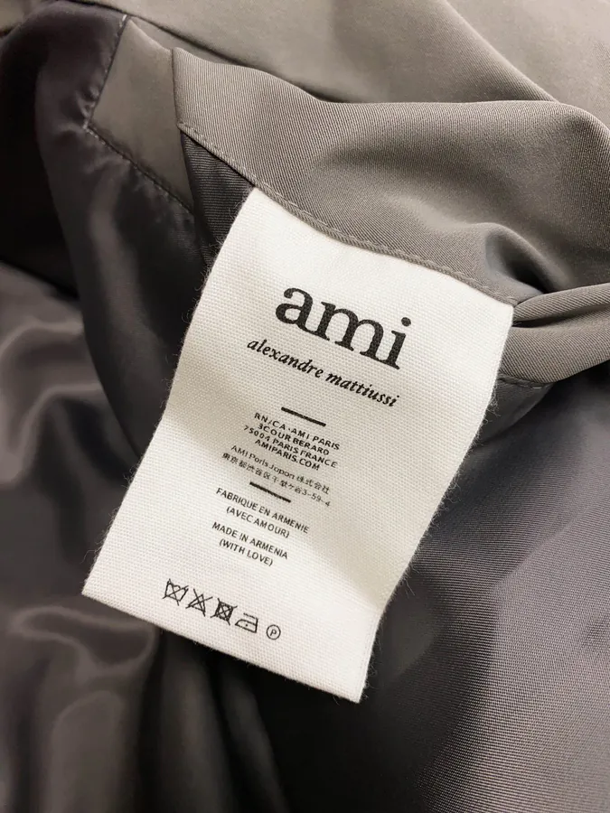 AE AMI Collaboration Down Jacket Premium Version, Thick and Warm
