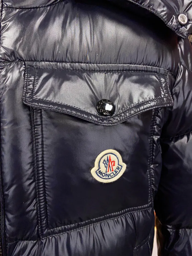 Monc Er 19FW Montbeliard Fashion 3 Striped Dual Zip Jacket
