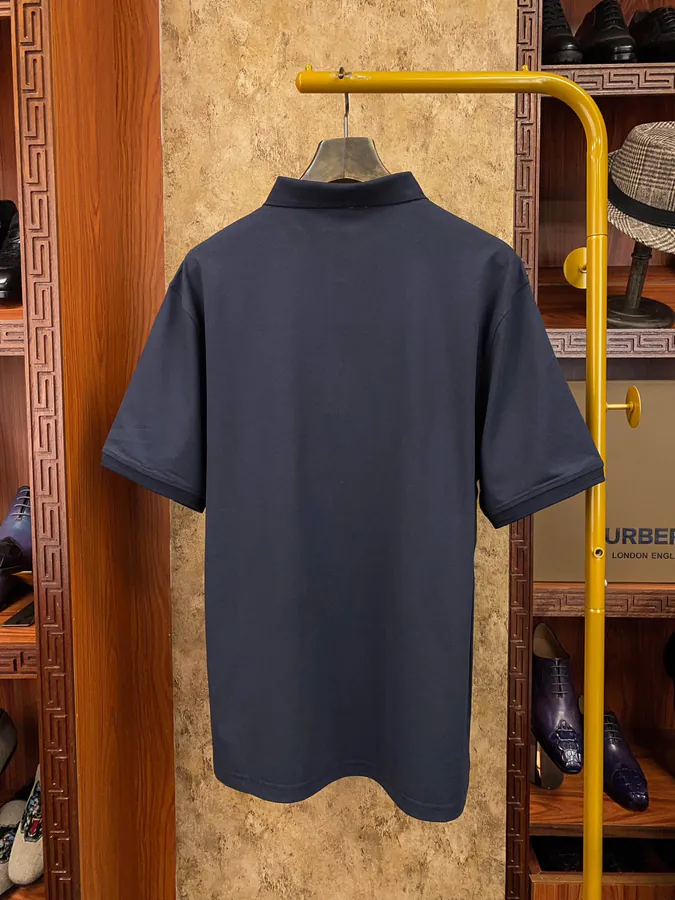 Burberry PoIo T Shirt with Vintage Check Pocket