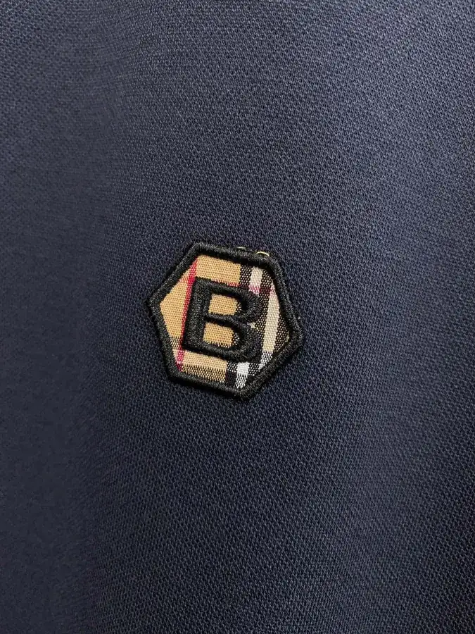 Burberry PoIo T Shirt with Vintage Check Pocket