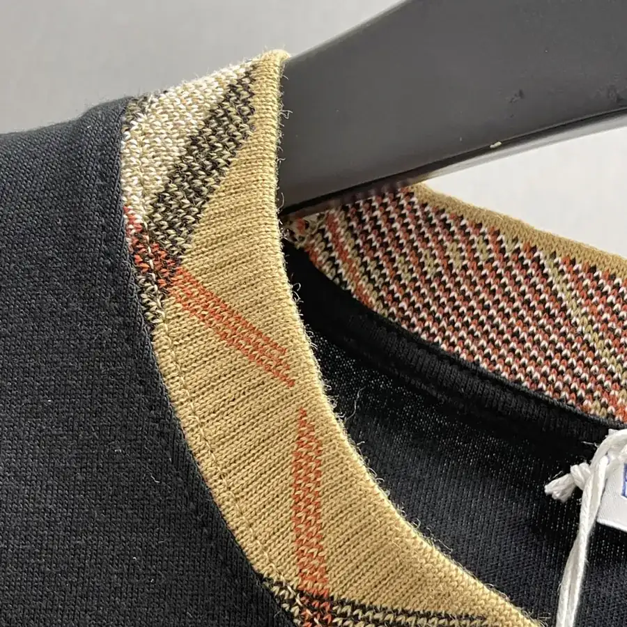 Burberry New Arrival Checked Cotton Work T Shirt