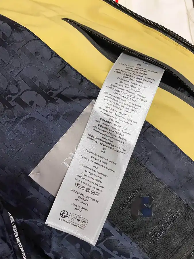 Premium Ski Jacket Collaboration with Di0r, High Quality Waterproof Fabric