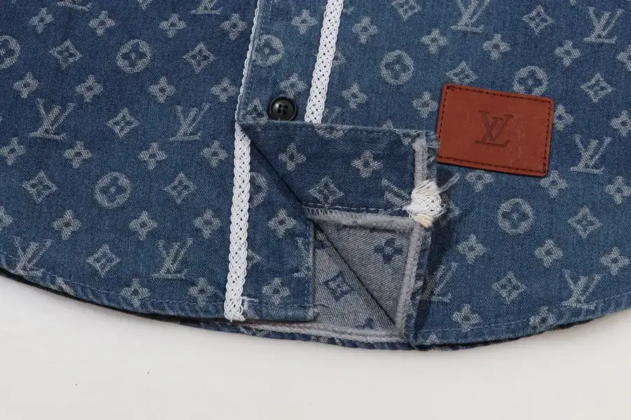 Supreme x LV 联名棒球服开衫外套短袖