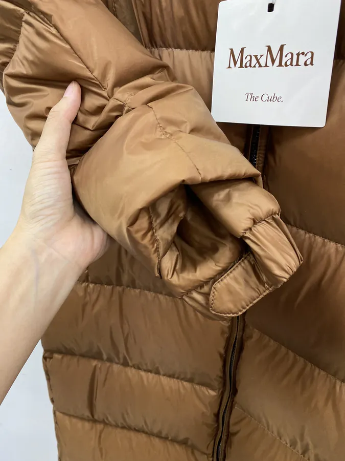 Max Mara Premium Long Down Coat for Women