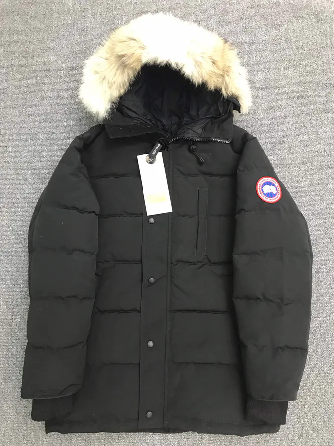 Canada Goose 14款男女同款羽绒服 狼毛毛领