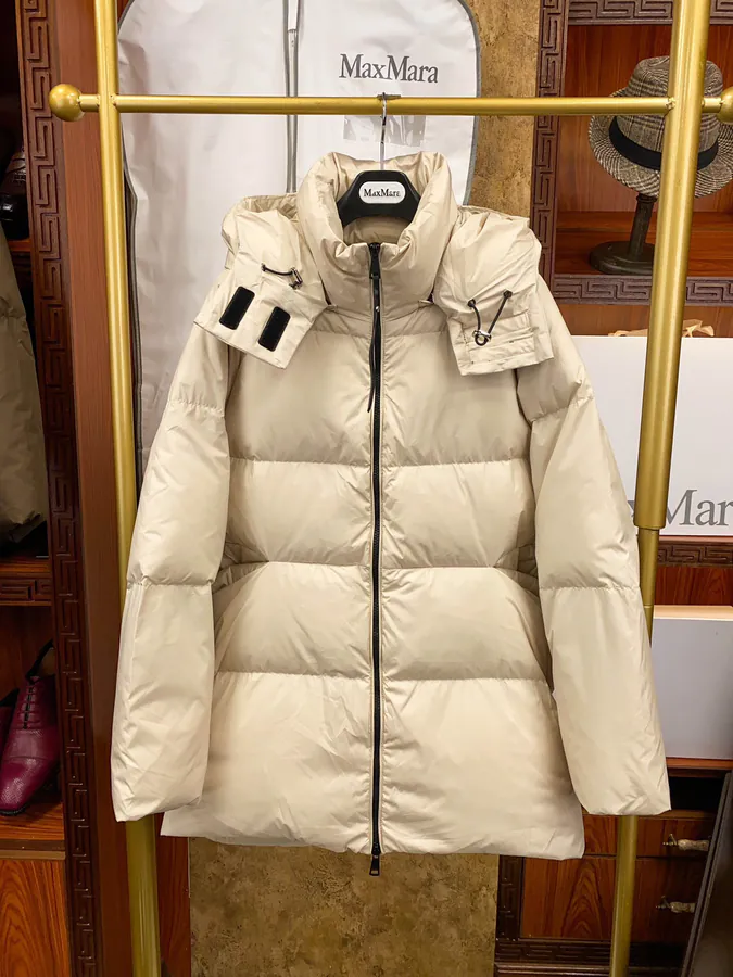 Max Mara Longline Down Coat Unisex