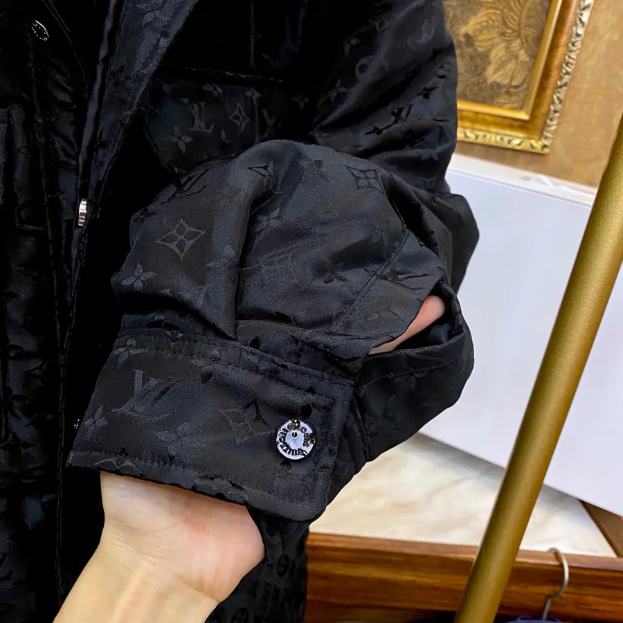 Loui Vuitt0n Premium Down Jacket with Vintage Flair